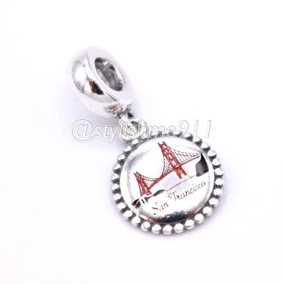 Authentic Pandora San Francisco Dangle Charm - USB791169-G042 - Picture 11 of 12